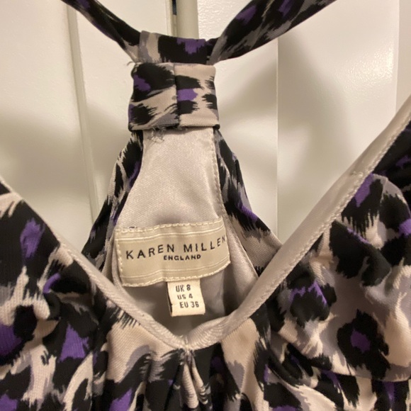 Nicole Miller Size S Leopard print Stylish Summer Top - Picture 3 of 10